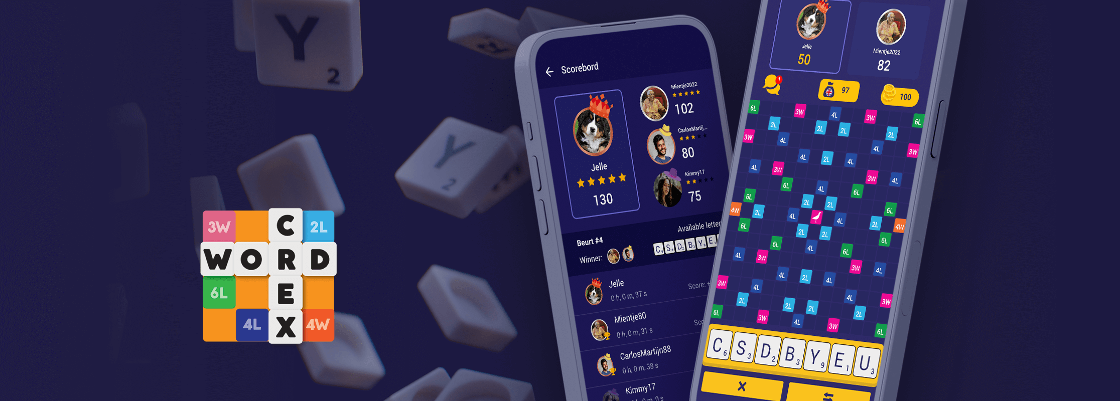 WordCrex: play the ultimate word game with >300,000 downloads