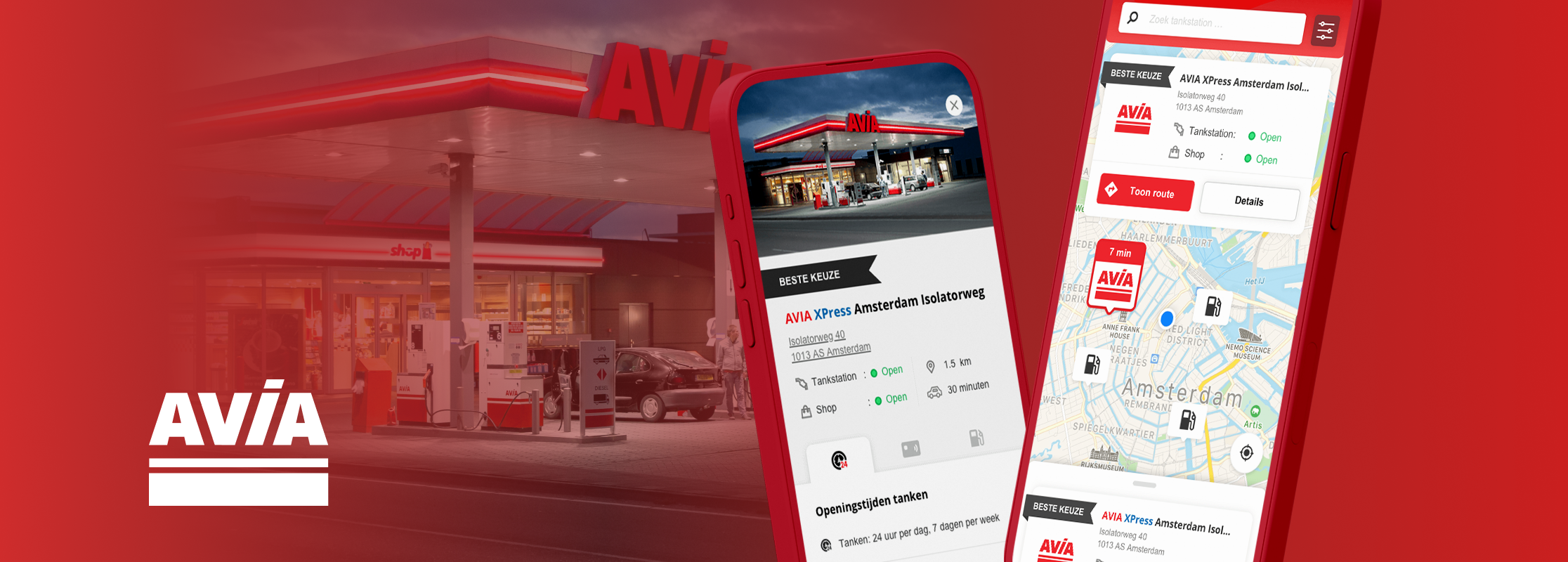 AVIA: Your reliable guide to the nearest gas station