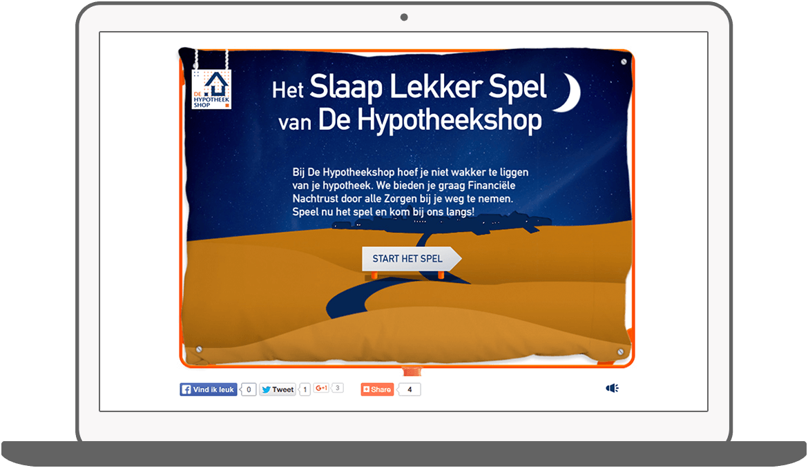 Function Sound - De Hypotheekshop game
