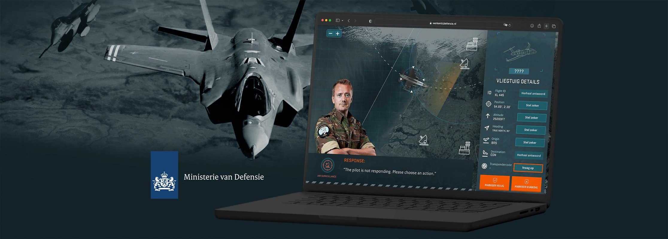 Air Combat Command: Defend Dutch airspace in this exciting serious game