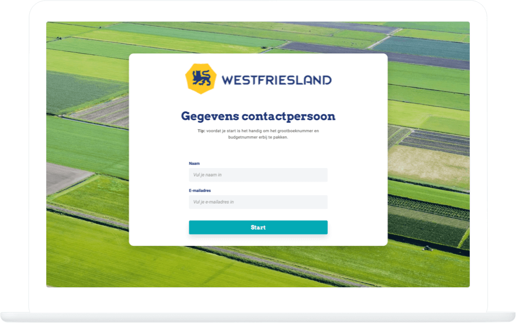 Function Homepage - Municipality of Medemblik procurement tool