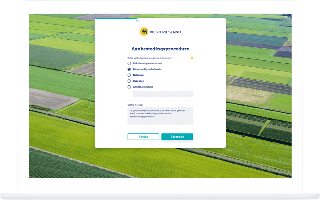 Function Aanbestedingsprocedure - Gemeente Medemblik inkooptool