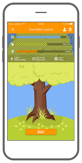 Function Shake the tree!  - One Million Leaves