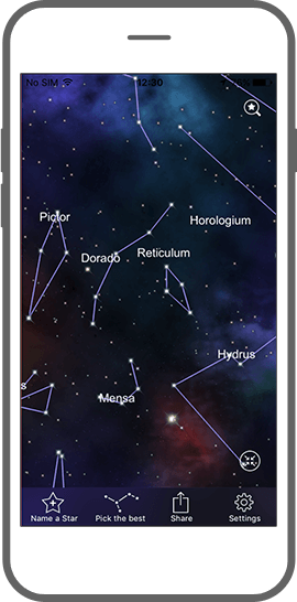Function Sterrenhemel - OSR Star Finder