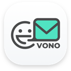 VoNo Voice Note to Mail app icon