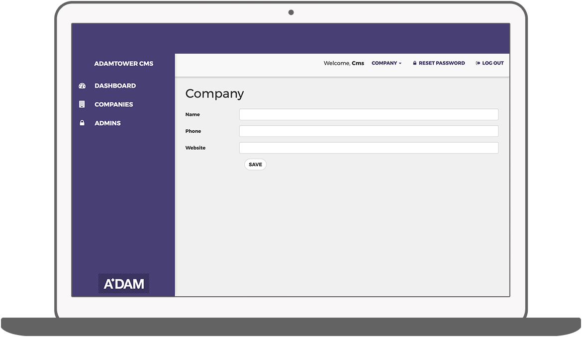 Function Create company - A'DAM Tower members' club