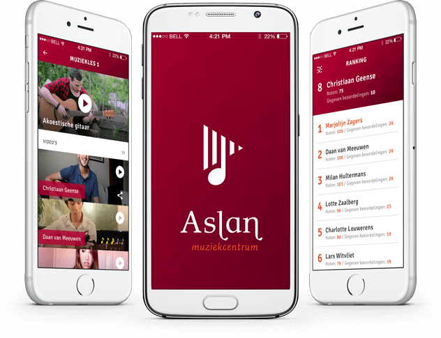 Aslan music school app
