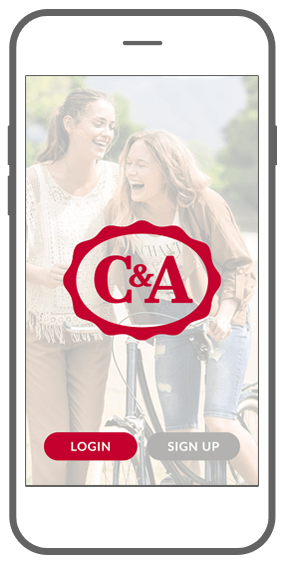 Function Log in - C&A loyalty demo app