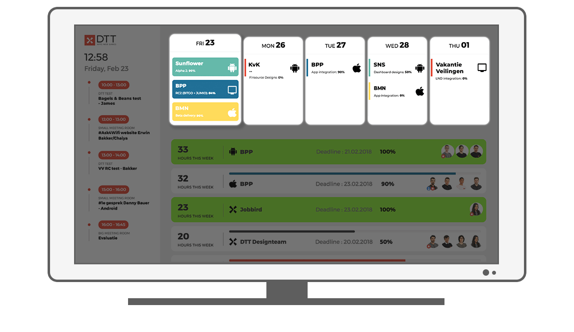 Function Overzicht deadlines  - DMT: Deadline Management Tool