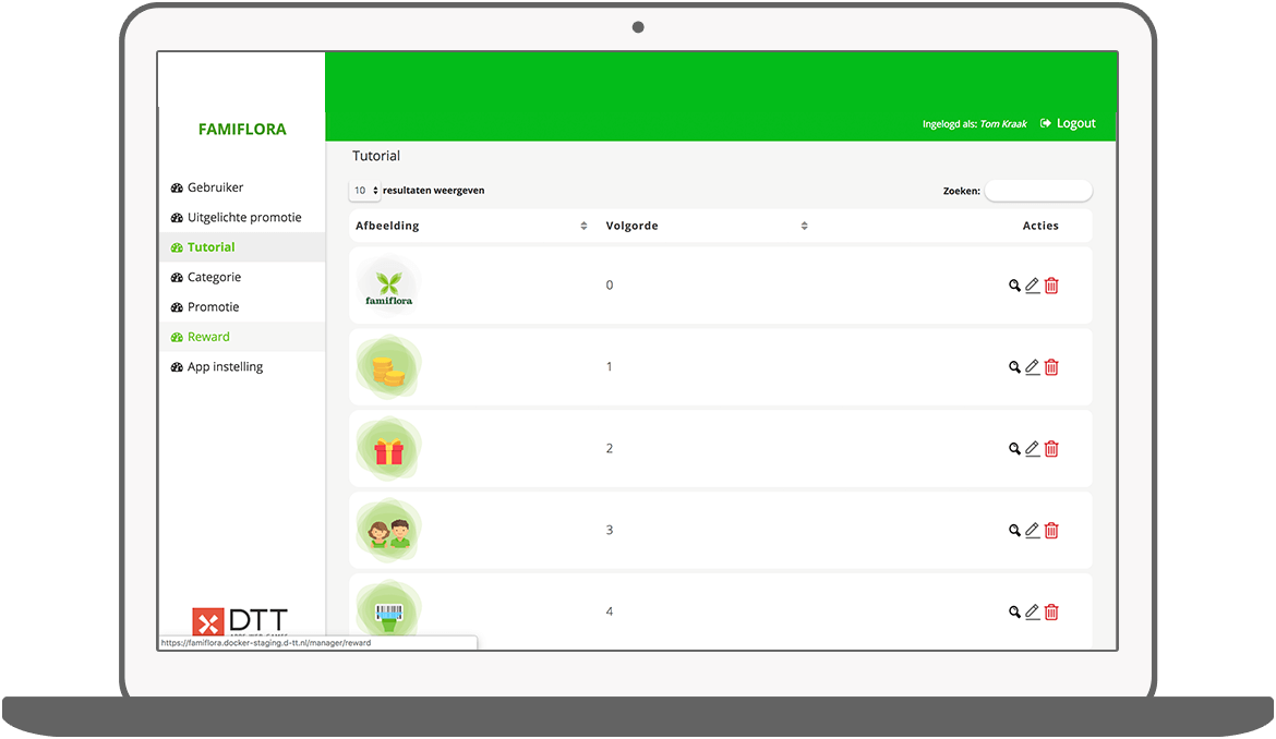 Function Tutorial - Famiflora loyalty app
