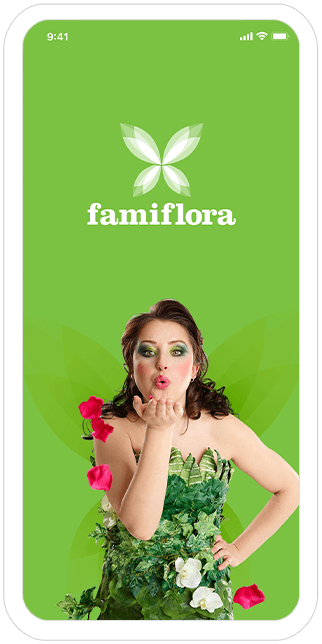 Function Splash - Famiflora loyalty app