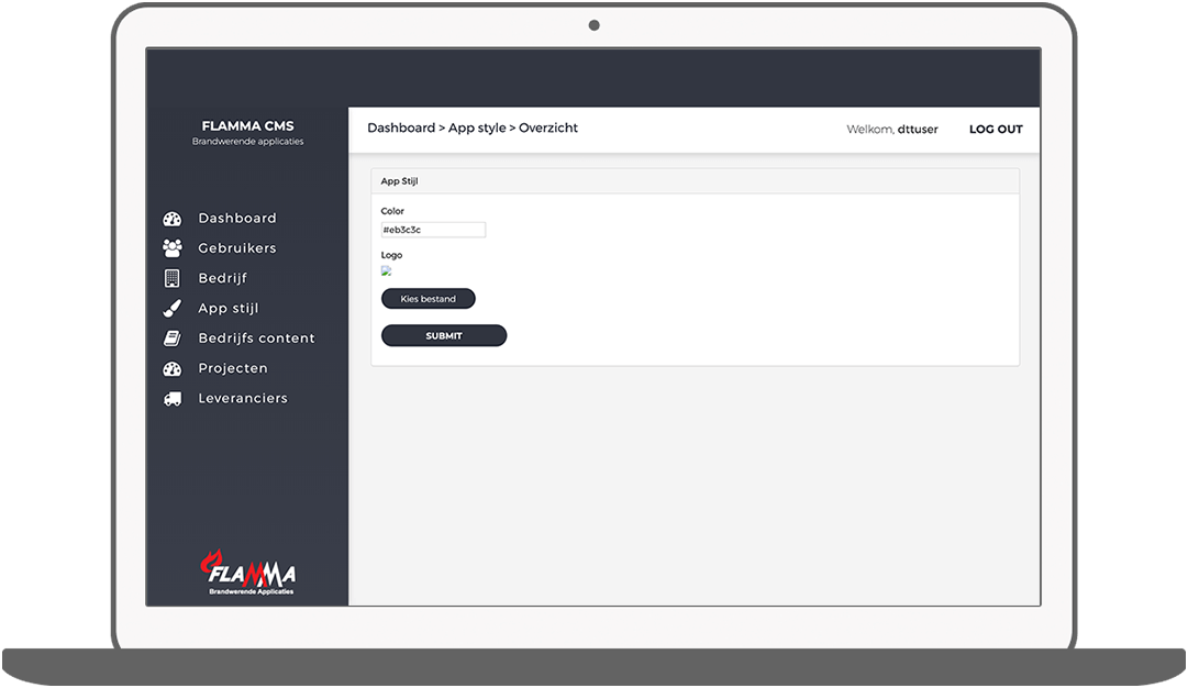 Function App style - Flamma inspection app