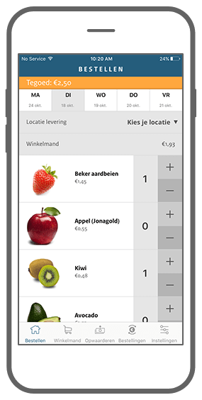 Function An apple a day... - Fruitbuit app