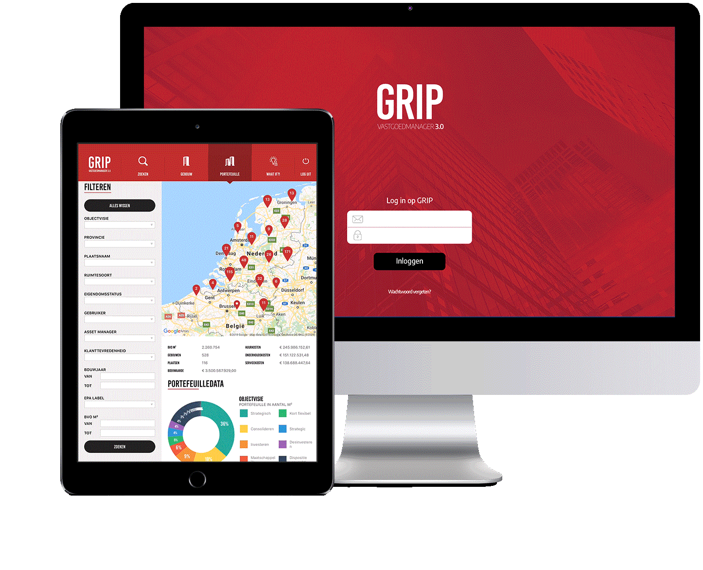 GRIP real estate manager app