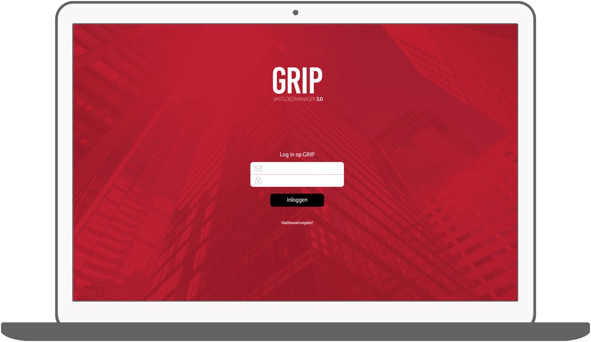 Function Login - GRIP vastgoed manager app