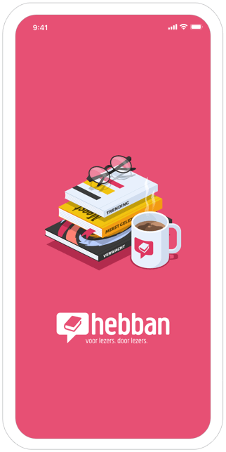 Function Splashscreen - Hebban books community app