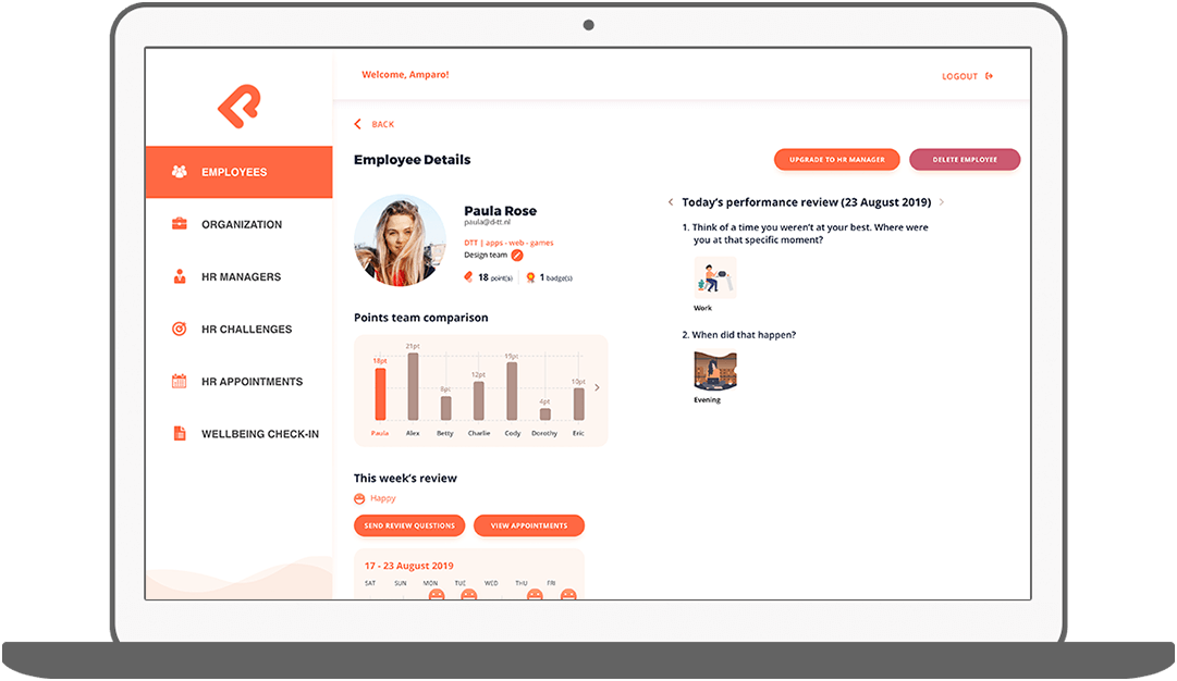 Function Employee details - Keypath