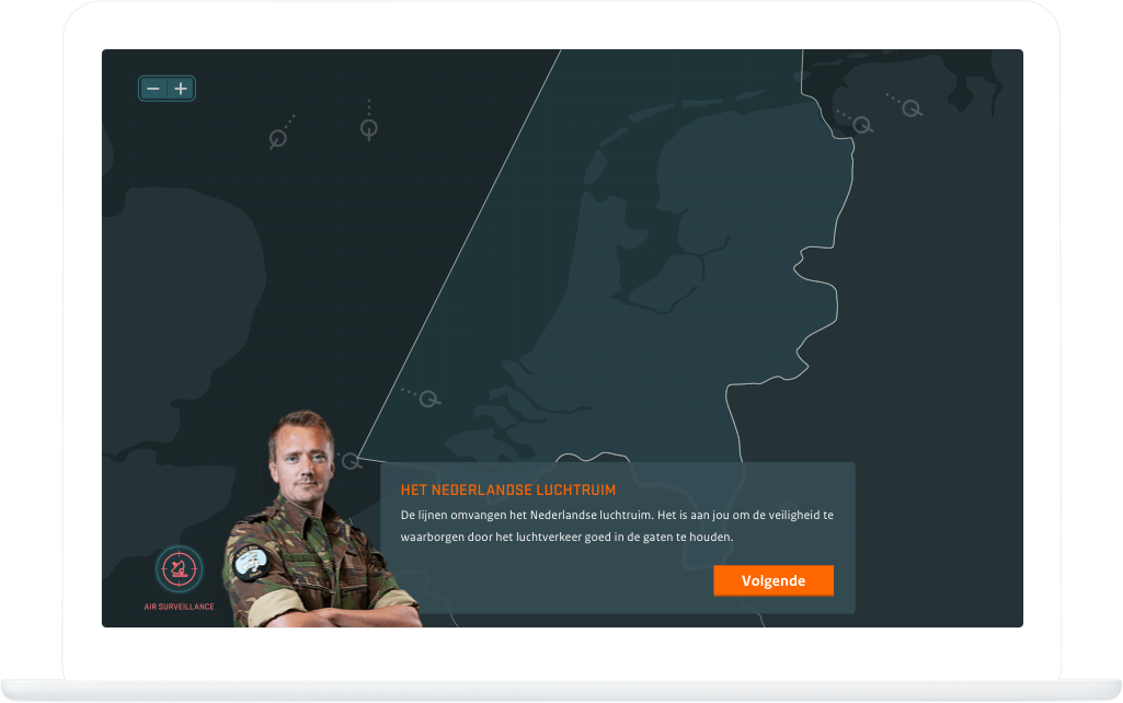 Function The Dutch air space - Air Defence serious game