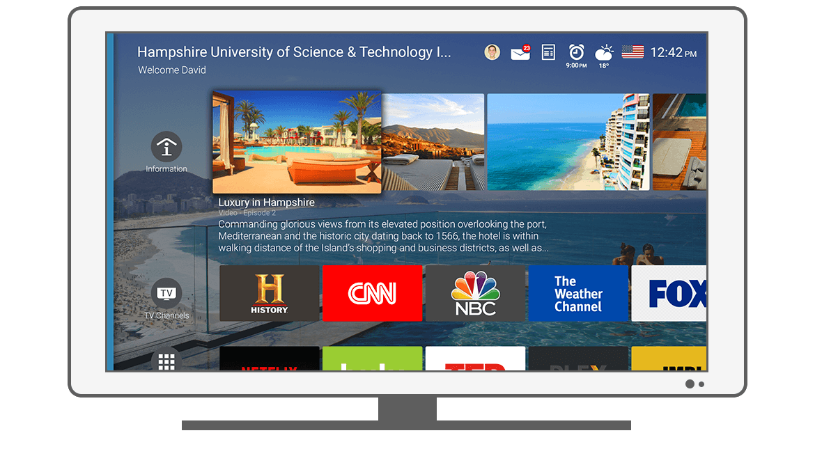 Function Home - Philips Android TV launcher app