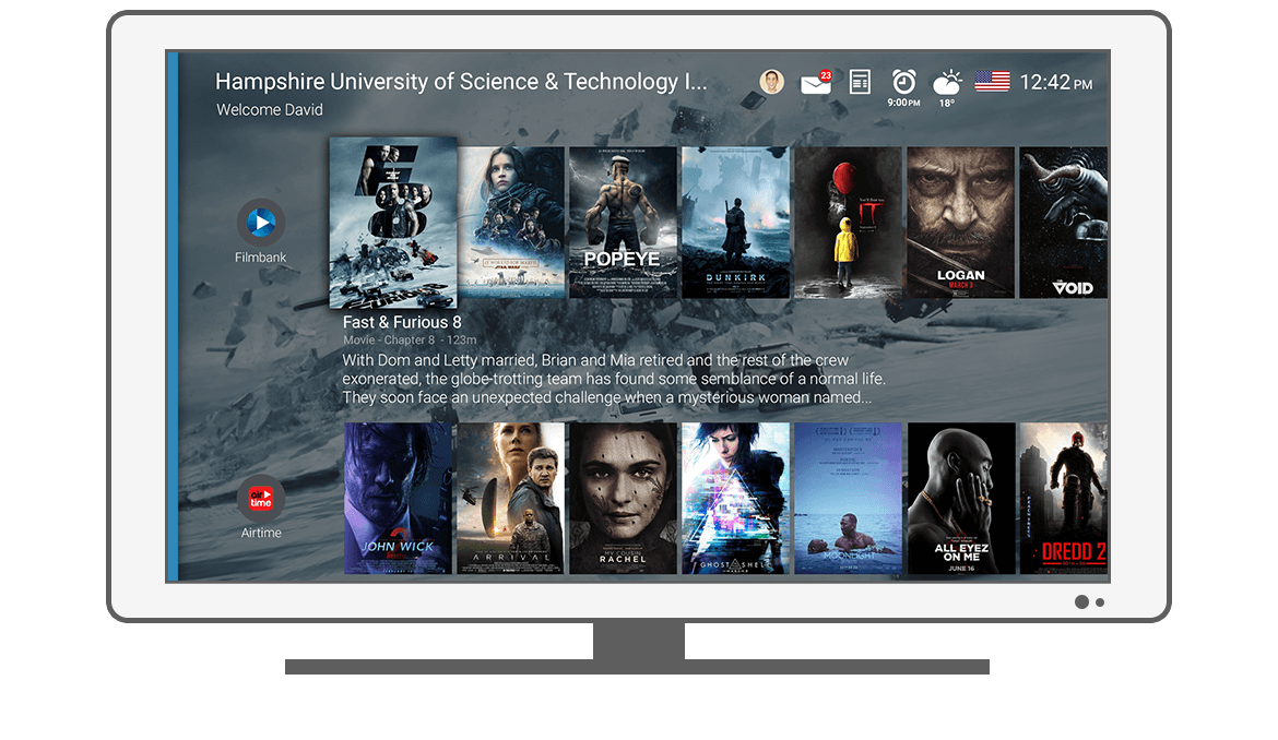 Function Video on Demand - Philips Android TV launcher app
