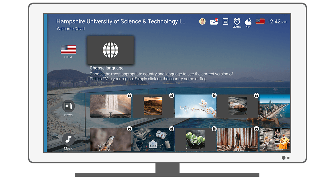 Function Apps - Philips Android TV launcher app