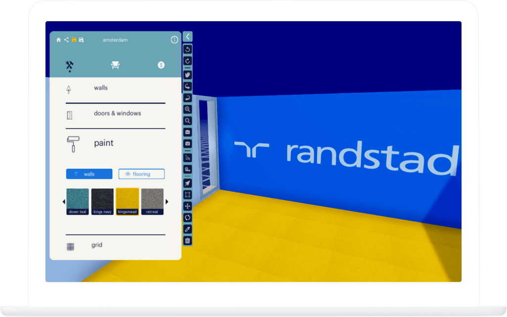 Function Wall decoration - Randstad Office Configurator