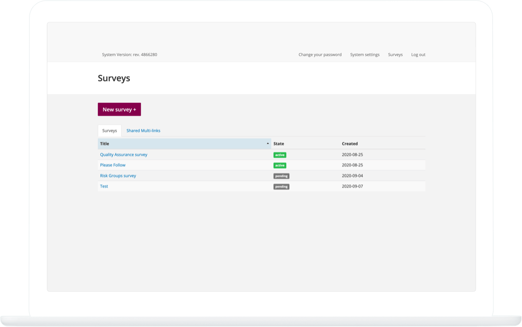 Function Overzicht - RIVM Respondent Driven Sampling
