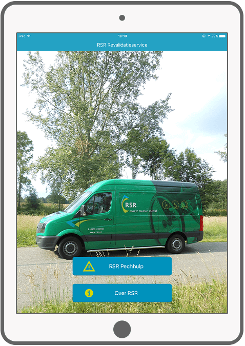 Function Een bekend beeld - RSR Pechhulp app