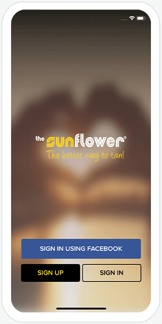 Function Splash - Sunflower loyalty app