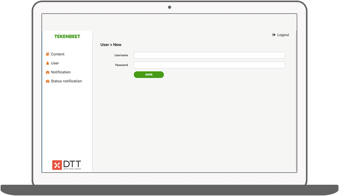 Function Gebruiker toevoegen - RIVM Tekenbeet voorlichtings-app 2.0