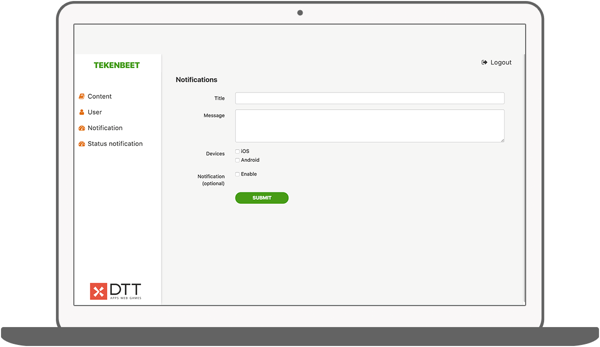 Function Notificaties verzenden - RIVM Tekenbeet voorlichtings-app 2.0