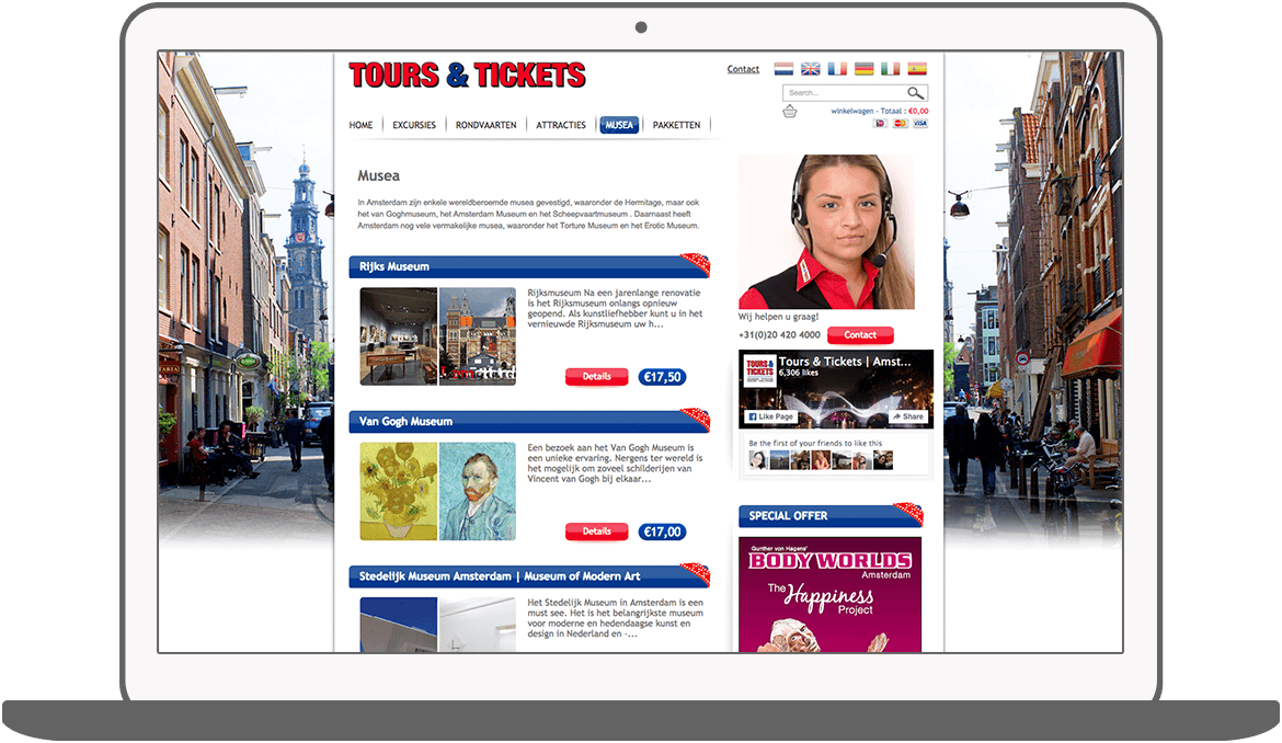 Function Attractions and museums - Tours & Tickets