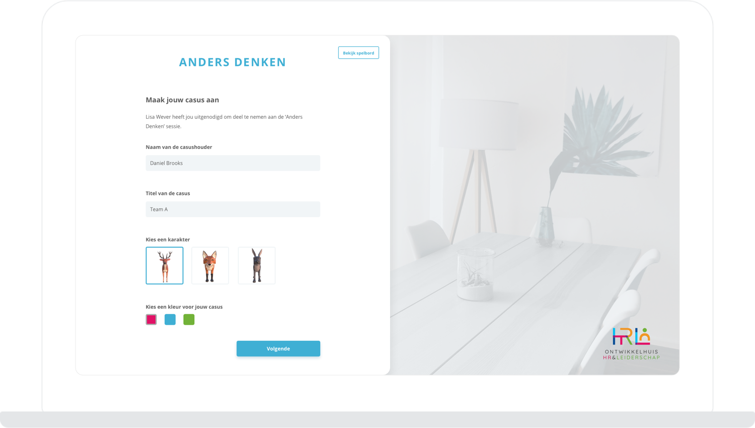 Function Casus aanmaken - Anders Denken