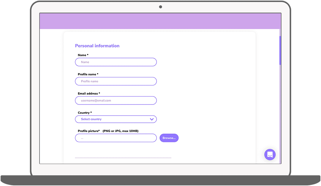 Function Adviseur - Inschrijf formulier - Zodify spiritueel platform