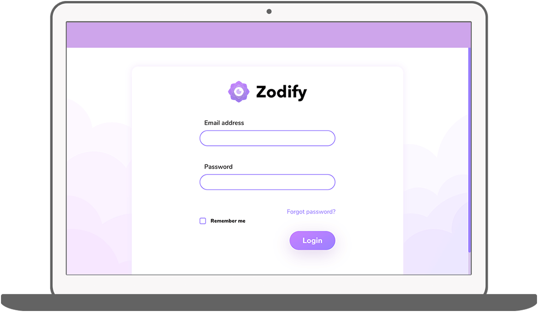 Function CMS - Inloggen - Zodify spiritueel platform