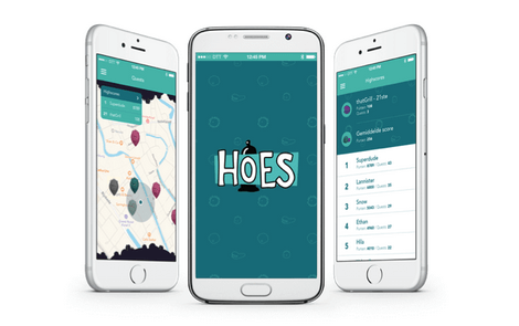 Now live in app stores: Hoes geocaching game