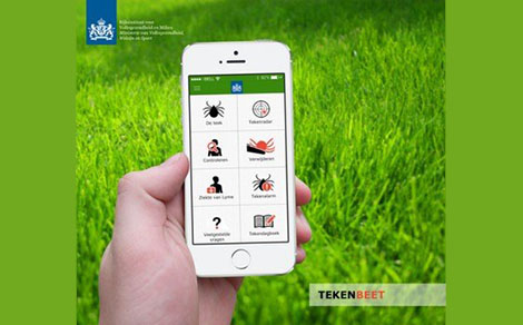 De Volkskrant: 'Tick bite app, app of the week'