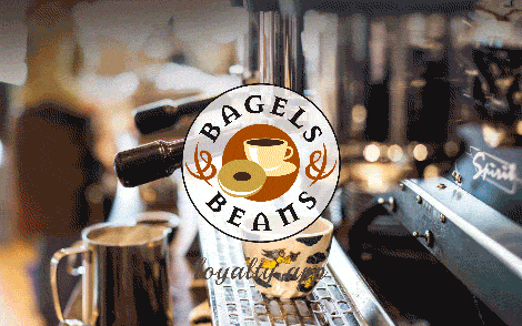 2700+ ratings and 4.6 stars for the Bagels & Beans loyalty app