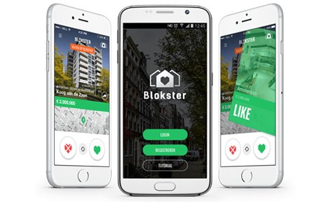 Blokster: Swipe right for your dream house
