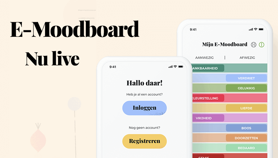 Now live: the E-Moodboard app