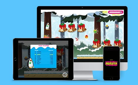 Krasloten December Calendar Game in App stores