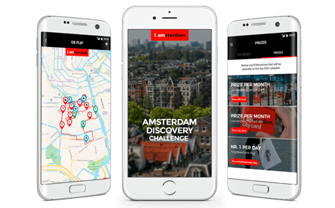 Press release: Launching Amsterdam Discovery Challenge app