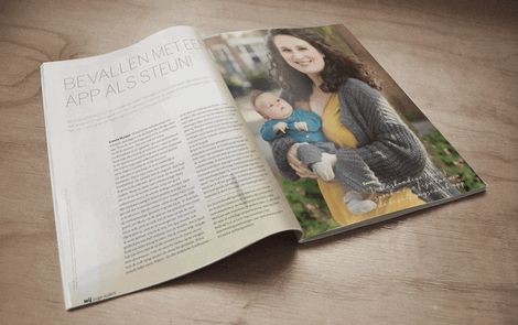 Doula in WIJ Jonge Ouders magazine