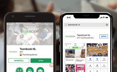 Teambook intranet app now in the app stores