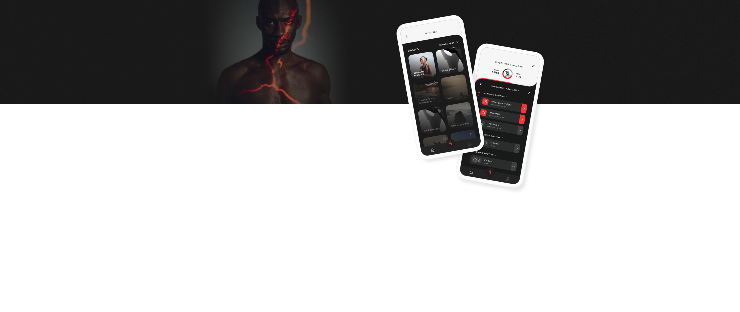 MANA: lifestyle en fitness platform
