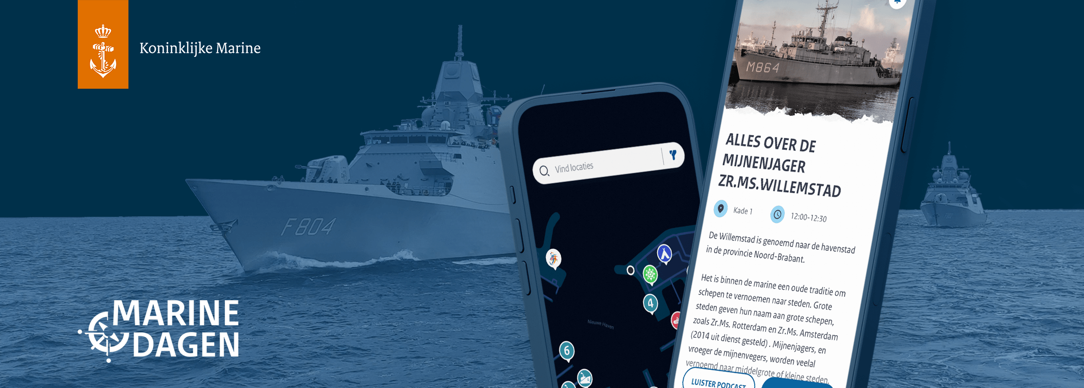The Royal Navy Days: event app full of news and experiences