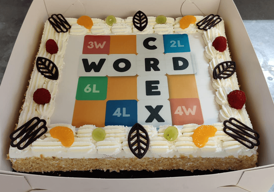 wordcrex taart